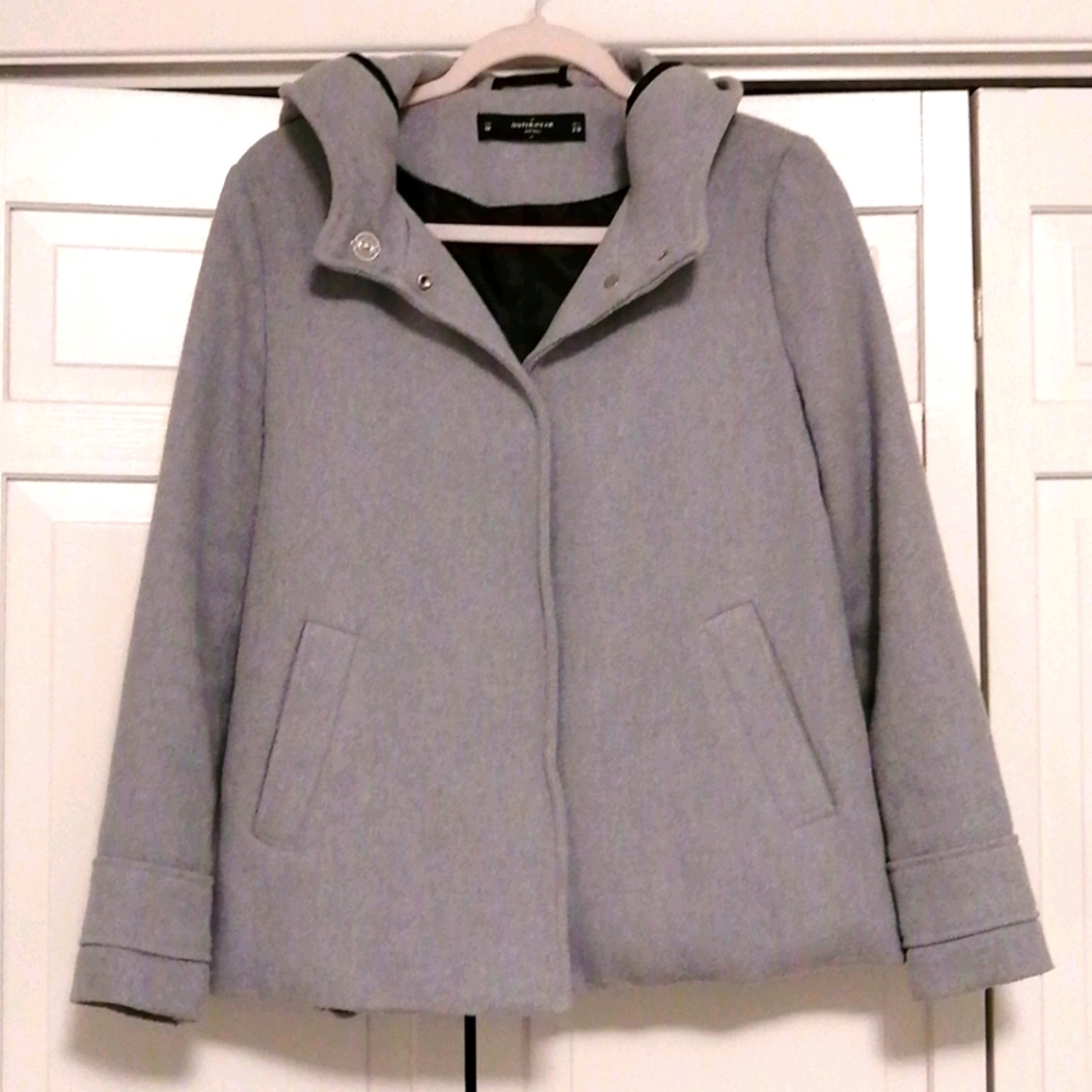 Hooded coat